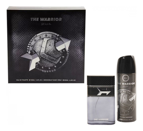 Perfume Original The Warrior Edt 100ml + Deo 200ml Hombre