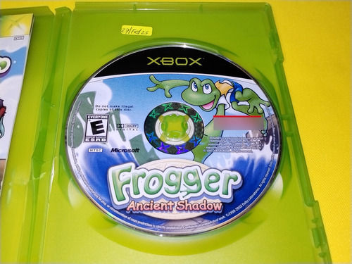 Frogger Ancient Shadow Xbox Clasico *original* (Usado)