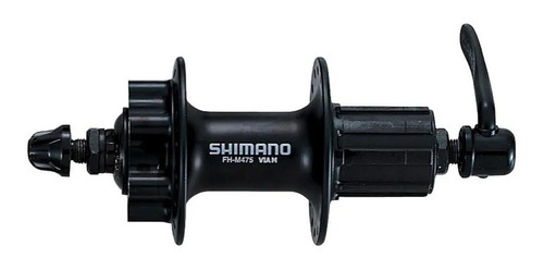 Cubo Traseiro Shimano Deore Fh-m475 Para 6 Parafusos Preto