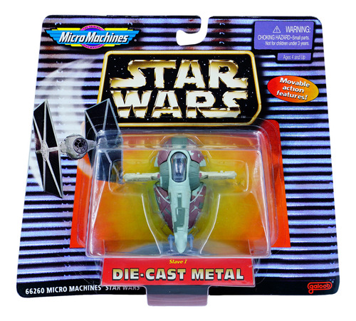 Star Wars Micro Machines Die Cast Slave 1