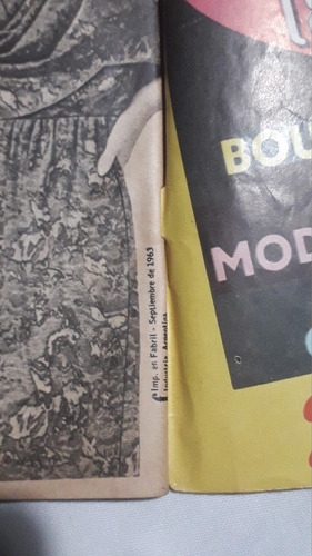 Revista Antigua * Temporada * Nº 196 Septiembre 1963 Moda (Usado)