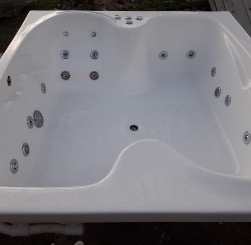 Jacuzzi Max Dual 150x140x50 14 Jet 1 Hp Full Acrílico !!!