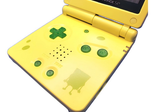 Gameboy Advance Sp Edicion Limitada Bob Esponja Ags-001 (Reacondicionado)