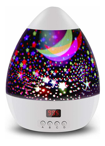 Star Sky Night Lamp, Anteqi Baby Lights 360 Grados En La