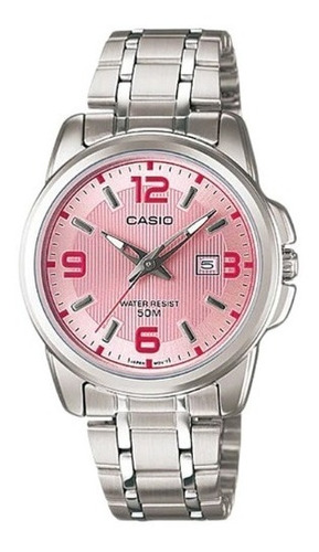 Reloj Casio Ltp-1314d-5a Acero Inoxidable Wr 50m Casiocentro