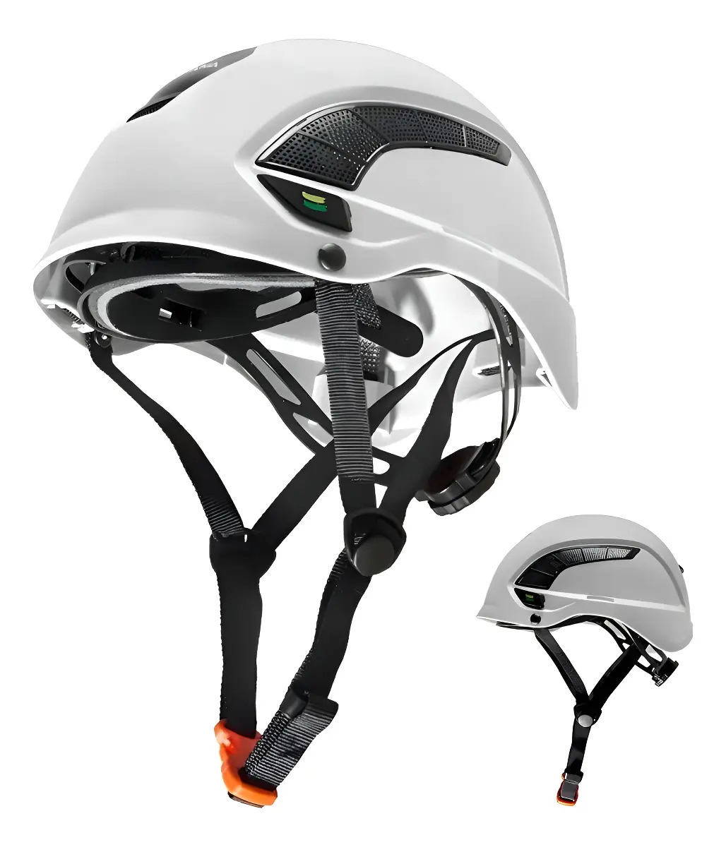 Capacete Segurança Montana Altura Rapel Escalada Focus Classe A Cor Branco