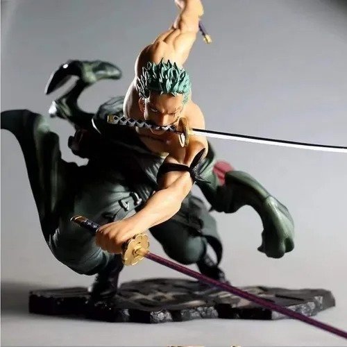 Imagen 3 de 4 de Figura De Colección Roronoa Zoro One Piece Animé