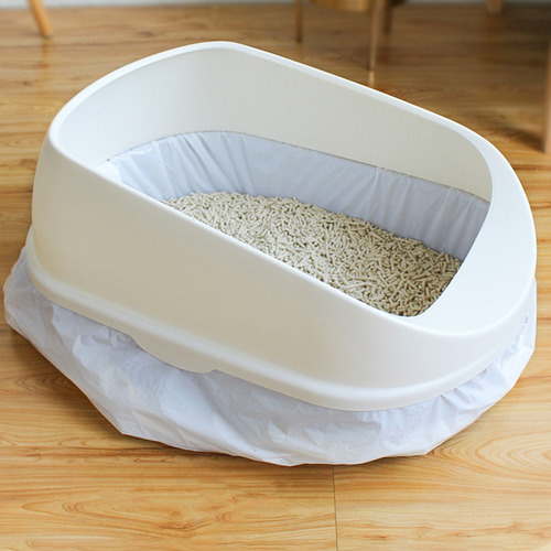 Bolsa De Arena Plástica Para Gatos, Práctica Bolsa De Baño G