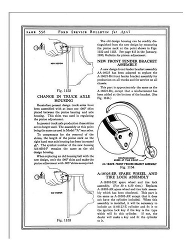 Ford A Y Aa 1928-1931 Manual De Taller - Joya De La Mecanica
