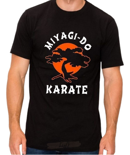 Remera Manga Corta Cobra Kai  Miyagi Do- Psr06p