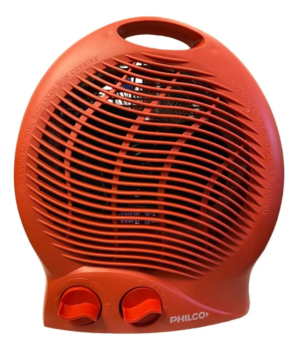 Caloventor Eléctrico Philco Phcf2023np 2000w Termostato Color Rojo
