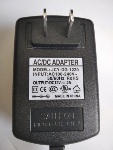 Imagen 3 de 5 de Cargador Para Teclado Yamaha De 12v-2a