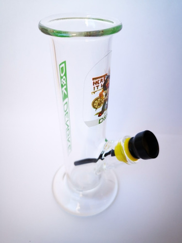 Bong Pirex Dyk Pipa De Agua 15 Cm Con Pie Reforzado Pipas 