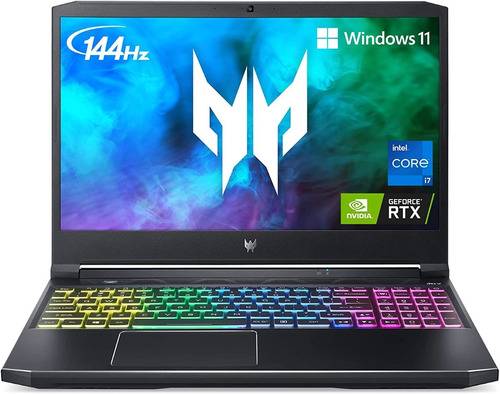 Notebook Acer Predator I7 11va 16gb Ssd512 Rtx3060 144hz 15