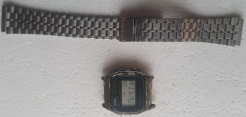 Reloj Citizen Digital Wr Plateado Negro (Usado)