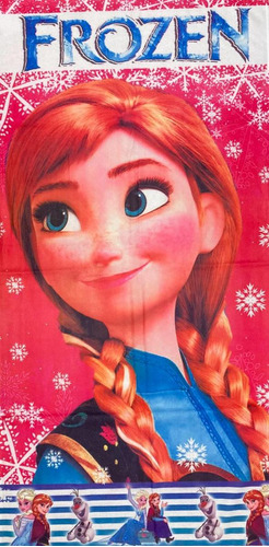 Toalha De Banho Personagens Frozen 2 70x 1,35 Cor Frozen-2