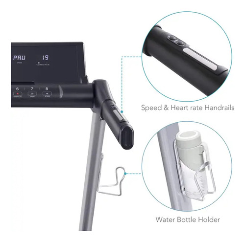 Trotadora Inclinación, Monitoreo Mp3,bluetooth,usb