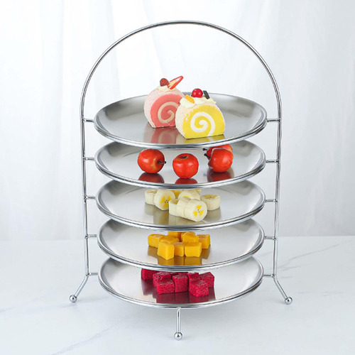 Soporte Para Magdalenas, Mesa De Postre, Argenta De 5 Capas