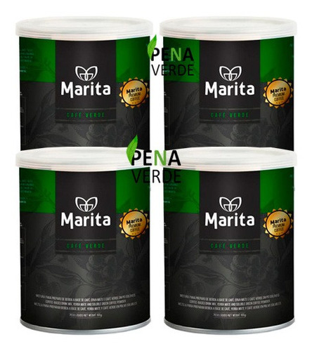 Marita Cafe 4 Unidades - 4 Latas Kit 400g Melhor Preço Top