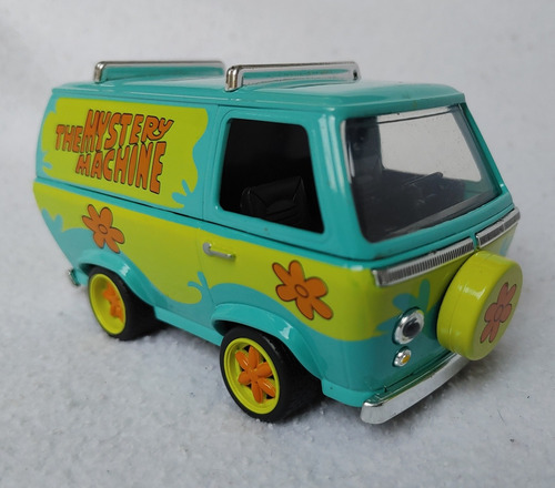 Maquina Del Misterio De Scooby Doo A Escala 10x6x5.5cms Nva