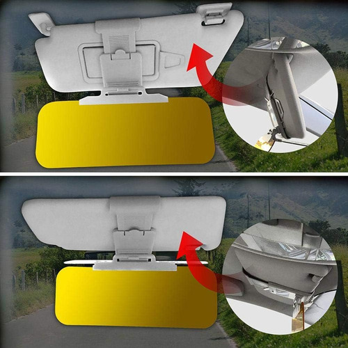 Extensor De Visera De Automóvil, 2 En 1, Visera Antirrefleja