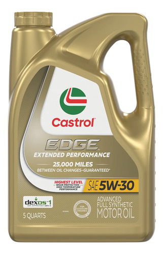 Aceite Castrol 5w30 Extended Performance 25000 Millas 4.73l