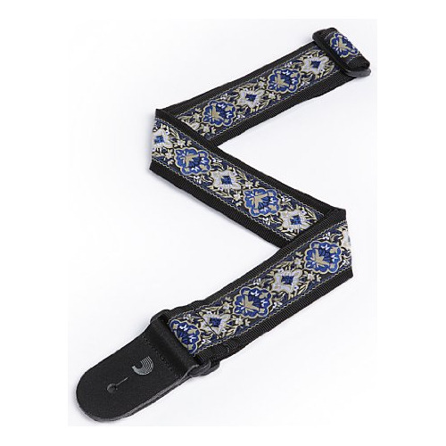 Correa De Guitarra Tejida Planet Waves, Jacquard Azul