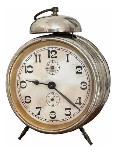 Reloj Despertador Alemán Antiguo Kienzle Año 1920 Funciona