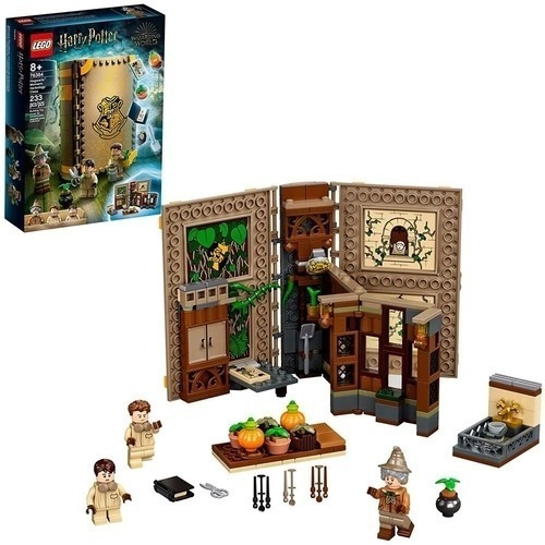 Brinquedo De Montar Lego Harry Potter Aula De Herbologia Quantidade de peças 233