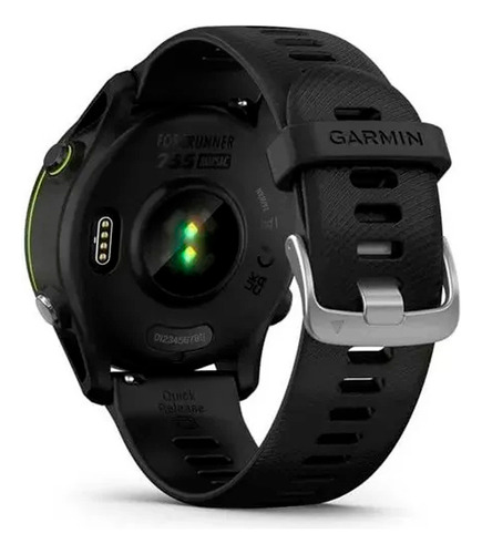 Smartwatch Deportivo Garmin Forerunner 255 Music Black 45 Mm Negro Negro Negro