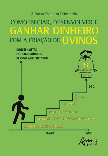 Como iniciar, desenvolver e ganhar dinheiro com a criação de ovinos, de D’Imperio, Alfonso Siqueira. Appris Editora e Livraria Eireli - ME, capa mole em português, 2020