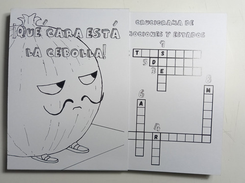 Imagen 2 de 4 de Libro Interactivo Qué Cara Está La Cebolla