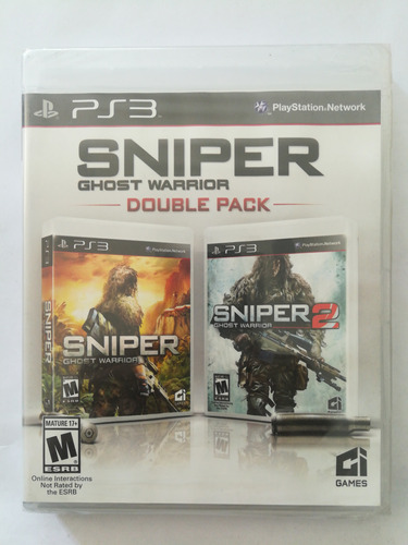 Sniper Ghost Warrior Double Pack Ps3 100% Nuevo Y Original 
