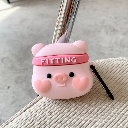 AirPods 1/2 De Red Bulldog Compatibles Con Apple, Dibujos An