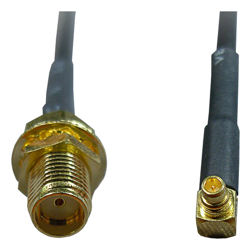 Globalsat Mmcx-sma Antena Port Adapter Cable Negro