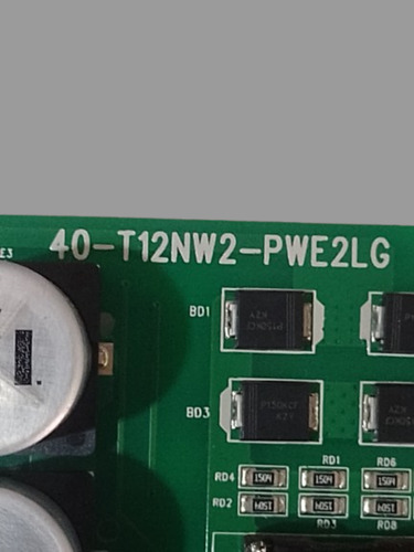 Placa Fuente 40 T12nw2 Pwe2LG Tv Hitachi Cdh-le554ksmart22 (Usado)