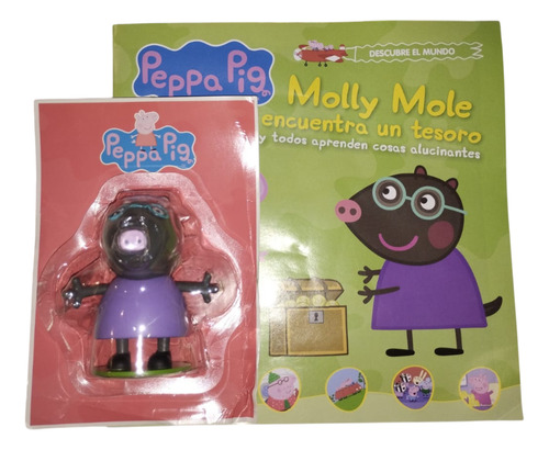 Peppa Pig: Molly Mole Encuentra Un Tesoro, De Anonimo. Editorial Luppa, Tapa Blanda, Edición 1 En Español, 2021