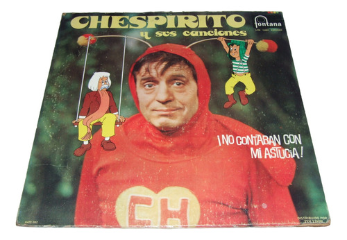 Chespirito Y Sus Canciones. No Contaban Con Mi Astucia Disco