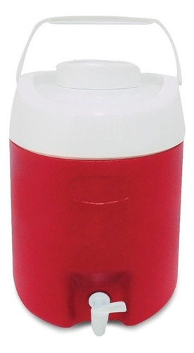 Garrafa Garrafão Botijão Térmico 12 Litros P/ Água Vermelho