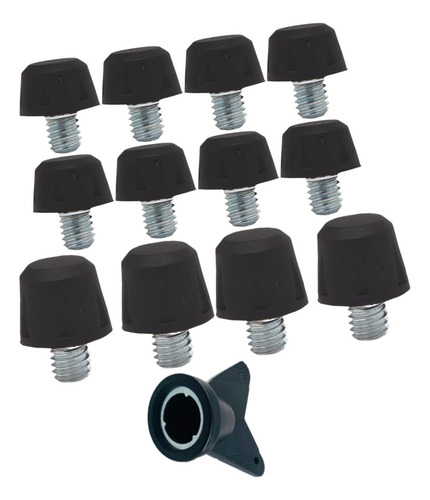 Conjunto De 24 Clavos Intercambiables Para Calzado Deportivo