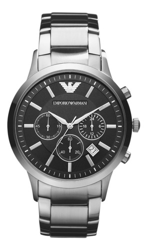 Reloj Emporio Armani® Ar2434 Acero 100% Original Cronometro