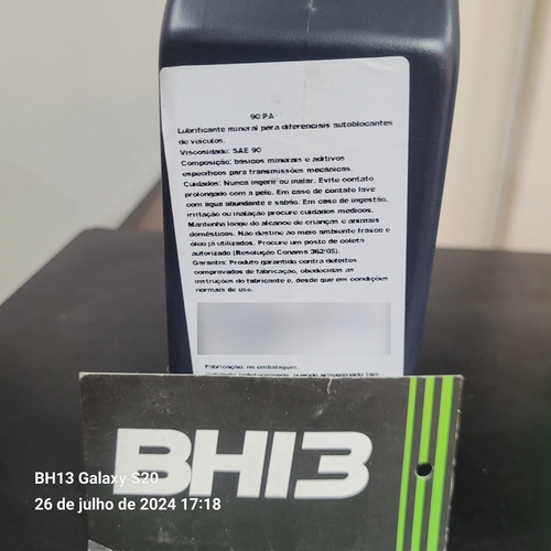 Óleo Diferencial Traseiro Toyota Hilux 3.0 Lsd Motul 90 Pa