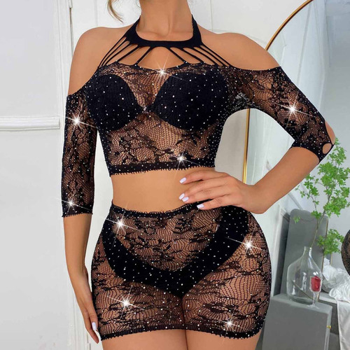 Lingerie Feminina, Roupa De Dormir Erótica De Alta