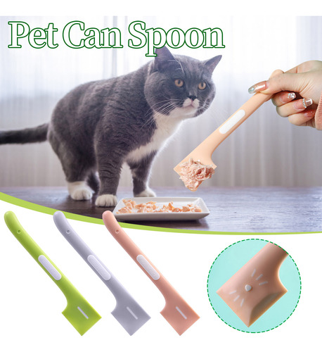 Cuchara Para Enlatar, Universal, Para Perros, Comida Húmeda,