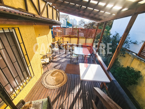 Casa Muy Soleada En Concón. 1 Cuadra Av. Concon-reñaca!