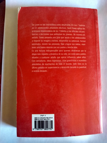 Los 7 Hábitos De Los Adolescentes Altamente Efectivos De Sea (Usado)