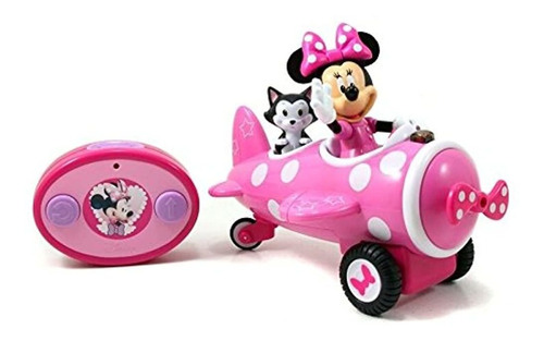 Avión De Radio Control De Minnie Mouse, Por Jada Toys