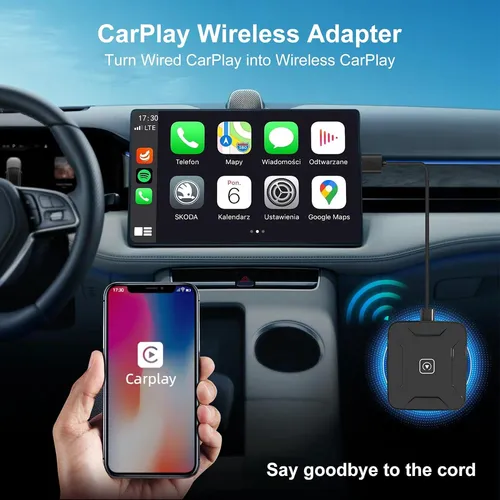 Adaptador Inalámbrico Carplay 2024 Conexión Directa W...