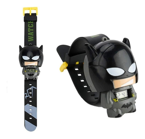 Imagen 1 de 7 de Reloj Niño Pulso Batman Envio Inmediato 4mybebe