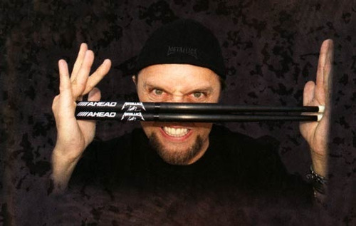 Imagen 5 de 6 de Ahead Lars Ulrich Signature Metallica Baquetas De Aluminio